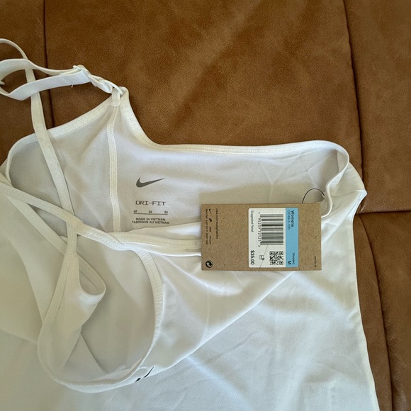 Nike Women's White Tank Top - Picture 3 of 4